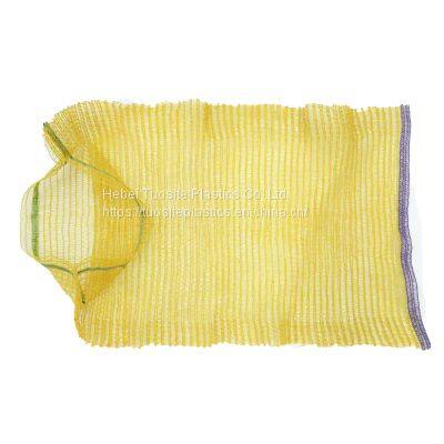 Russia Ukraine Poland Cheapest Potato Vegetables pe Raschel Mesh Net Auto Pack Machine Bags on Rolls 54*78 photo-2