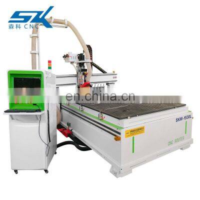 Senke CNC Router MDF Wood Cutting Engraving Machine With ATC in Liner photo-5