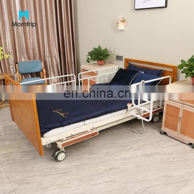 Metal Guardrail Solid Five - Function Electric Home Care Recovery Nursing Bed