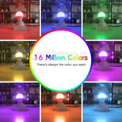 Zigbee 3.0 RGB CCT 6W Smart E27 Bulb A60 Remote APP Voice Control 2200-6500K CCT photo-5