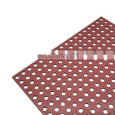 China supplier perforated steel sheet aluminum perforated metal screen sheet price m2