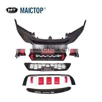 MAICTOP car accessories car body kit for hilux revo 2015 restyle rocco 2018 new model japanese car