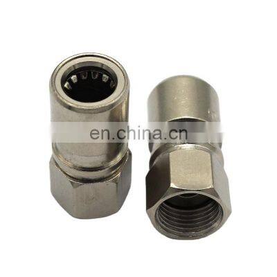 RF coaxial  quick install connector,F compression waterproof RG58/RG59/RG6 /RG11 75ohm,