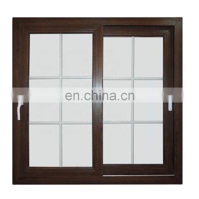 Hurricane resistant design high quality interior office small upvc profile doors and Windows Upvc sliding Windows