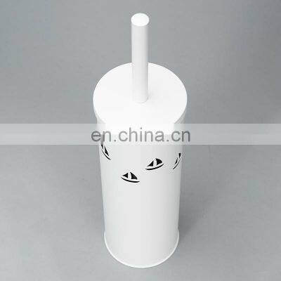 Toilet Brush With Stainless Steel Long Handle, Toilet Bowl Brush for Bathroom photo-3