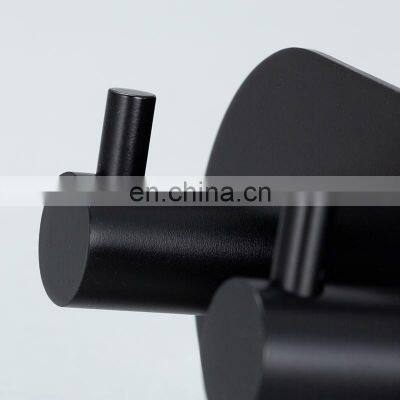 Direct Factory Supply Customized Logo Double Heads Hook Towel Wall Door Mounted Hanger For Kitchen Bathroom photo-5