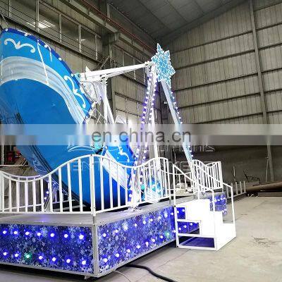 Kiddie Carnival Rides Commercial Fairground Park Ride Mini Pirate Ship Playground Equipment for Sale