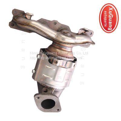 Good Quality Three Way Catalytic Converter for Hyundai New Santafe 2.4 photo-3