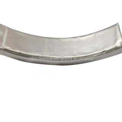 Irregular Crescent-shaped Curved Rechargeable Lithium Polymer Battery Customized for Smart Wireless Technology photo-2