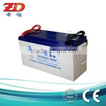 AGM battery 12V135AH rechargeable battery for street light