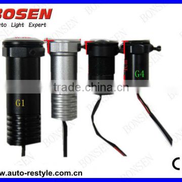 LED Shadow Light / LED Welcome Light / LED Car Logo Projector with Cree LED aluminum, Fourth generation,Second generation