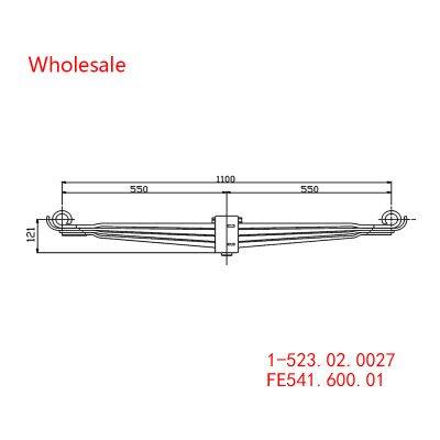 1-523.02.0027/FE541.600.01 Wagon Pars spring arm of Rail Industry Wholesale For Wagon