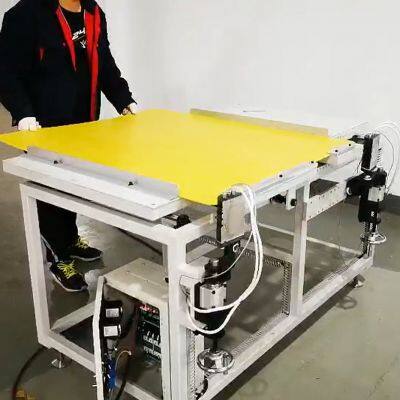 PP Corrugated Sheet Plate Board Edge Sealing Welding Machine For Hollow Sheet Bottle Layer Pad Production