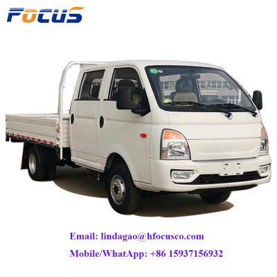 China Light Box Trucks for Transportation Logistics Dry Van Truck