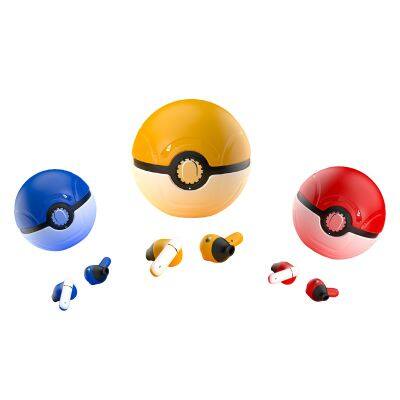 Enjoy comfort Type C HD phone V5.4 6H PC bluetooth wireless Pokemon Pikachu earphones design Headphones for Music party focus