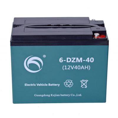 Hot Sale 6-DZM-45 12V45A 4PCS Per Carton 48V45A Moped Sealed AGM Electric Wheelchairs Bikes Lead Acid Battery VRLA Gel Battery