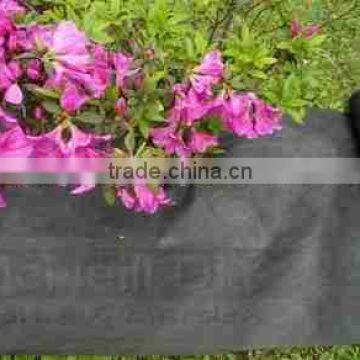 woven weed fabric used in garden , park , horticulture