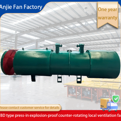 ANJIE FAN Axial fan FBDNo5.6/2x15kw mining fan local ventilation fan lower noise for mine