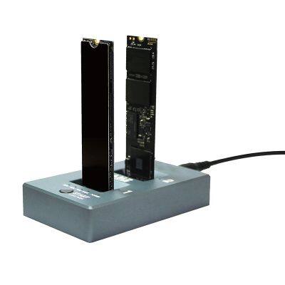 Заводской OEM-станция для клонирования жестких дисков USB3.2 M.2 OTC USB10Gbps NVMe HDD