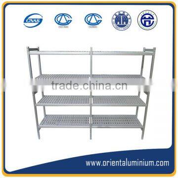 aluminium shelf