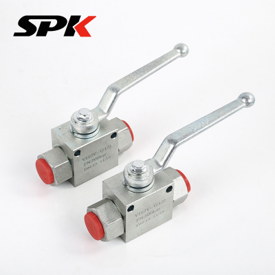 Sempeck Hydraulic Fitting, High-Pressure Ball Valve, Ferrule-Type High-Pressure Ball Valve, BKH 304 Stainless Steel Internal Thread Hydraulic
