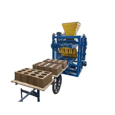 Hydraulic Concrete Interlocking Brick Block Making Machine Model QT6-15