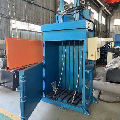 Vertical Doubule Cylinder Hydraulic Baler for Waste Paper Cardboard Plastic photo-3