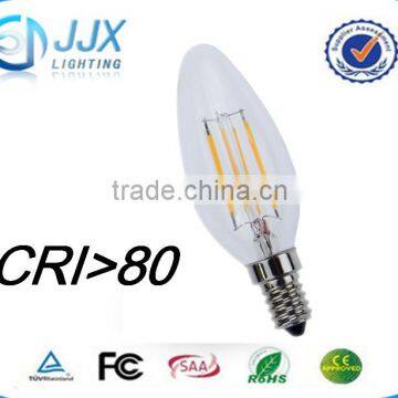 e12 e14 e26 e27 Candle Shape soft White 2700k 4 Watt Led Bulb