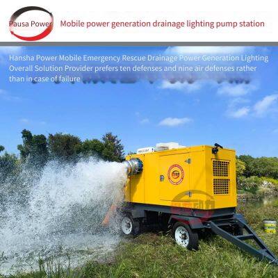 Hansa Drainage Emergency Pump for Flood Prevention, High-power Municipal Flood-fighting and Rescue Pump, Mobile Flood-prevention Pump Truck photo-2