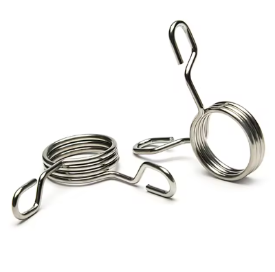 Torsion Spring Collars Clips Barbell Clamps for Gym Fitness Equipment