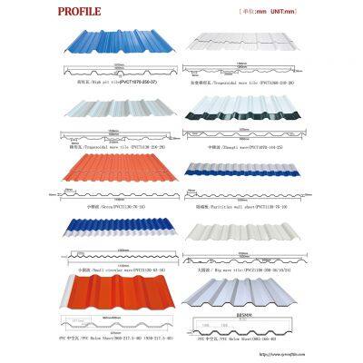 Factory Roof Pvc Sheet Corrugated Upvc Plastic Roofing Sheets photo-3