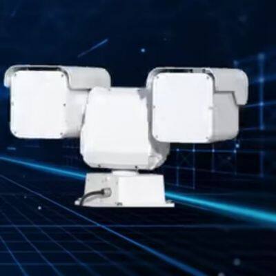 PC5 Long Range Thermal PTZ Camera 150mm Lens Smoke Fire Point Detection AI-ISP photo-4