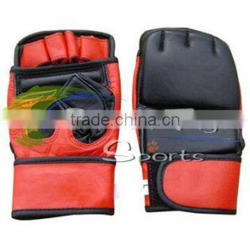 Custom Printed MMA Gloves/Custom Made MMA Gloves/Geniune Leather MMA Gloves