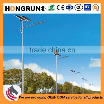 6m-12m 120W High lumen HP LED solar street light mainly used for urban main road and fast track