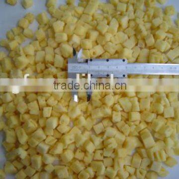 2015 IQF Frozen Diced Yellow Pineapple