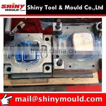 commodity plastic airtight square food container mould