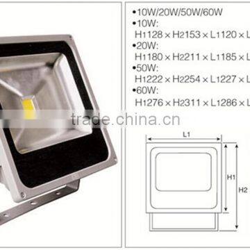 3 Years Warranty IP65 10W 20W 50W 60W Waterproof bridgelux chip Outdoor LED Christmas Projector Flood Light