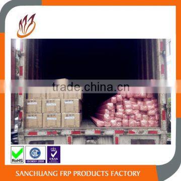 Fire Retardant Insulation Fiberglass Ladder Profiles Fiberglass C Channel photo-4