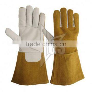 Cow Leather Welding Gloves Industry /Protective Working Safety Gloves