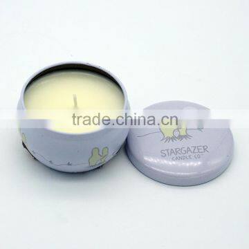 Fashion Massage Candle in Tin Box With Metal Lid photo-2