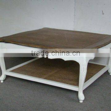 French Furniture recycled wood Coffee Table