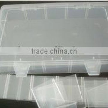 Clear Plastic Boxes with Divid & Small Clear Plastic Boxes & Clear Plastic Jewelry Box & Clear Plastic Storage Box with Dividers