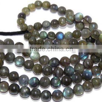 Labradorite Smooth Beads Roundell Shape 8x11.5mm Approx 18''Inch Good Quality On Wholesale Price. photo-2