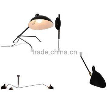 Black Study Manufacture Wholesale Electric Wall Lamp Modern Design Series RT B8505-1 photo-6