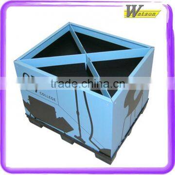 Power Battery Pack for Electric Scooters Car Cell Ups Battery Corrugated Quarter-Pallet Floor Cardboard Display Corrugated Stand