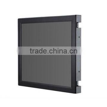 general touch open frame touch screen monitor with metal case and frameless design for industrial applications