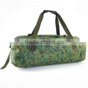 green military waterproof duffel bag