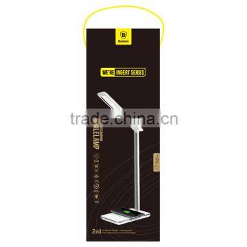 Baseus Ingert Series Qi Wireless Charging Table Lamp For Samsung S5 2 in 1 Quick Charger LED Table Lamp For IPhone 6 6sTB-0327 photo-5