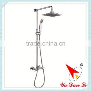 Wall Mounted Chrome Brass Shower Mixer 9529 photo-5