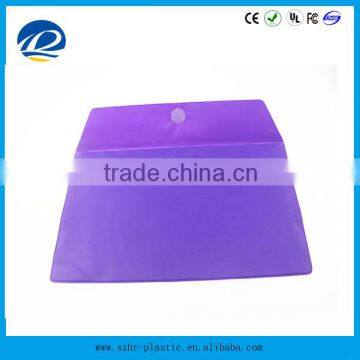 Wholesale Stationery Shape Plastic Envelope Holder With Hook and Loop Closure